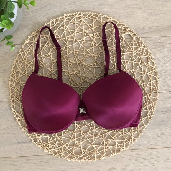 NWOT Triumph Front Closure Push Up Bra 34C - Picture 2 of 9